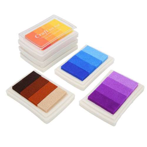 Ink Pad Sponge Water Based Gradient Color Non 2