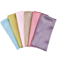 Herbruikbare microvezel schoonmaakdoek voor keuken en badkamer, multifunctionele pluisvrije doek met visschubstructuur, streeploos en niet-schurend