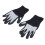 1 Pair Electrical Insulated Gloves Nylon Rubber 5