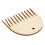 Peine de madera para tejer tapices con 11 dientes 3