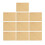 10 Pcs Kraft Paper Envelope Thickened Large 1