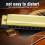 IRIN Lightweight Gold Metal 10 Holes Harmonica 3