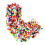 1000 Stück bunte, weiche, flauschige Pompons 3