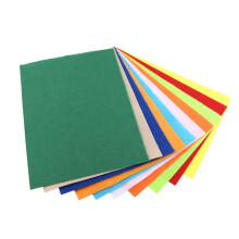 10 stuks vierkante non-woven stof in willekeurige kleuren