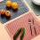 Silica Gel Kitchen Essential, Πατάκι στεγνώματος πιάτων σιλικόνης με σχεδιασμό γρήγορου 8