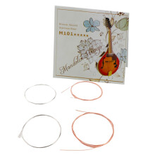IRIN M101 Komplettes Set Mandolinensaiten, bronzeumsponnen
