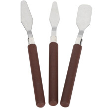 3pcs Palette Knife Stainless Steel Spatula