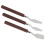 3 spatules en acier inoxydable 3