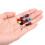 100 set 4 mm metallöljetter för scrapbookingkort 2