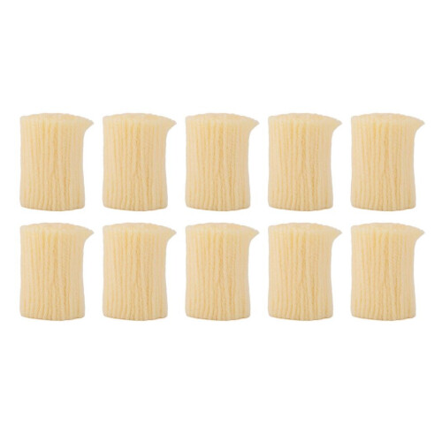 10 Rollen vorgeschnittenes Häkelgarn aus Polyester