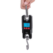 Weiheng WH-C 300kg Digital Hanging Scale with Hook - Compact, Black