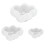 3Pcs Clouds Shape Silicone Mold Easy Demoulding 1