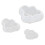 3Pcs Clouds Shape Silicone Mold Easy Demoulding 3