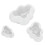 3Pcs Clouds Shape Silicone Mold Easy Demoulding 5