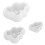 3Pcs Clouds Shape Silicone Mold Easy Demoulding 4