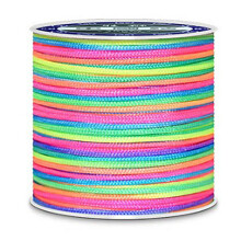 Cuerda trenzada de 1,0 mm, colorida, resistente al color, alta