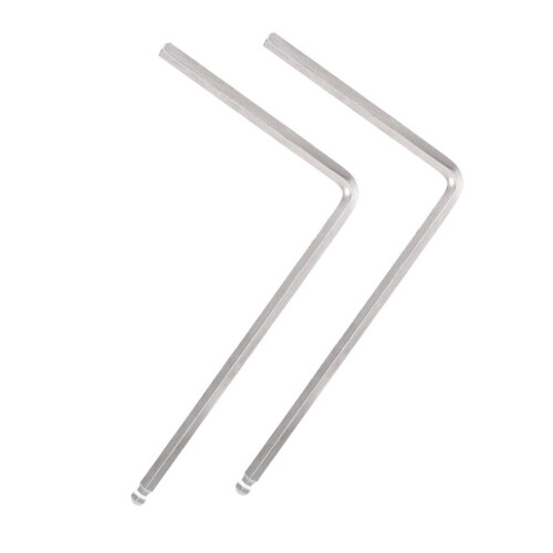 2 Stück Halsstab-Inbusschlüssel 4 mm / 5 mm Kugel 2