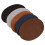 1-pack oval form PU-läderlapp reparation sömnad 1