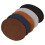 1-pack oval form PU-läderlapp reparation sömnad 4