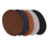 1-pack oval form PU-läderlapp reparation sömnad 5