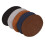 1-pack oval form PU-läderlapp reparation sömnad 3
