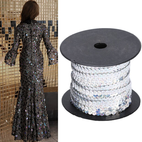 100 Yard Corde de Paillettes en Résine Plasticique 2