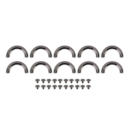 10 sets D-ring verbindingsgespen van zinklegering en ijzer