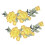 Aufnäher mit gestickter Blume aus Baumwolle 4