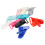 10 stuks bretelclips van nylon, kleurrijk. 4