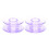 2Pcs Empty Bobbins Plastic Spool Replacement for 3
