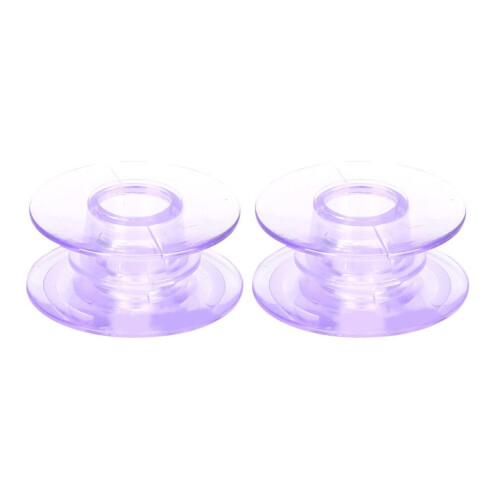 2Pcs Empty Bobbins Plastic Spool Replacement for 2