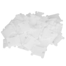 Bobineuses de broderie au point de croix en plastique (100 pièces)