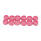 12 Pcs Plastic Binding Rings 10mm Portable DIY T 3