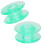 2Pcs Bobbin Transparent Plastic Sew Thread Spool 5