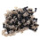 100 stuks zwarte plastic poppenogen voor teddyberen 1