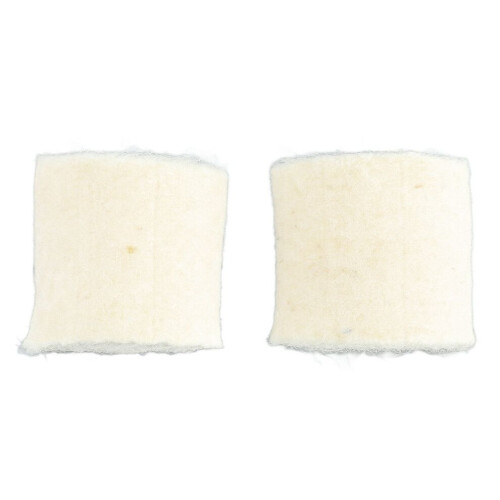 2Pcs Drum Pedal Beater Felt Pads Replacement for 1