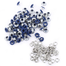 100er-Set 5 mm Metallic-Ösen für Scrapbooking