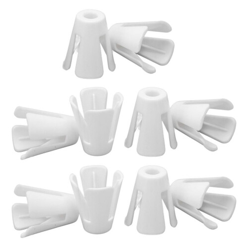 10 st plastspiralklor robust hållbar plast 2