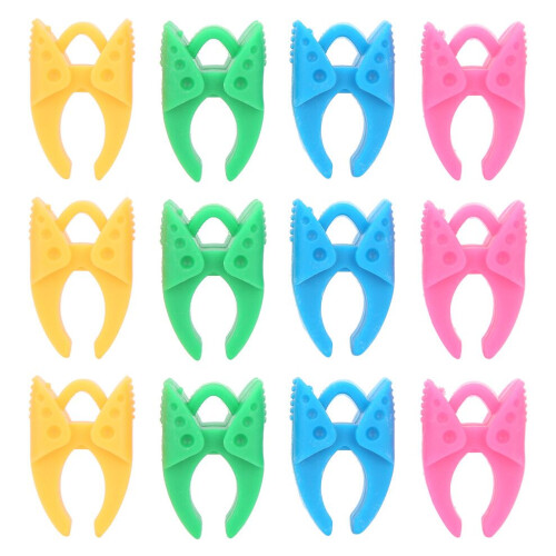 12pcs Silicone Bobbin Clamp Holder Spool Bobbin