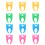 12pcs Silicone Bobbin Clamp Holder Spool Bobbin 2
