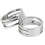2 Pcs Hand Made Ring Inner 18mm Outer 21mm 2