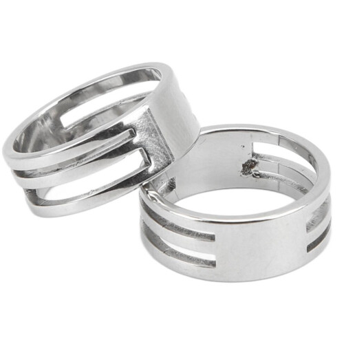 2 Pcs Hand Made Ring Inner 18mm Outer 21mm 1