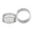 2 Pcs Hand Made Ring Inner 18mm Outer 21mm 3