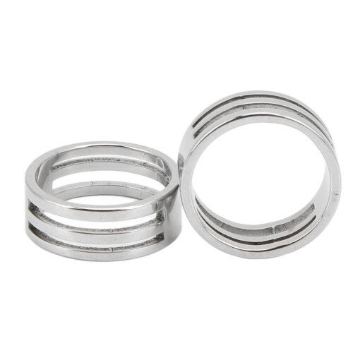 2 Pcs Hand Made Ring Inner 18mm Outer 21mm 2