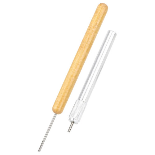 2Pcs Slotted Tool Stainless Steel DIY Hand Made 1