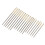 18Pcs Sewing Needles Large Eye Golden Stable 1