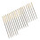 18Pcs Sewing Needles Large Eye Golden Stable 3