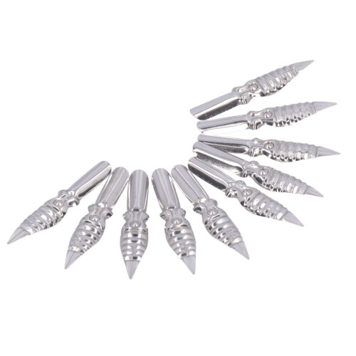 10Pcs Calligraphy Nib Comfortable Writing Good 2