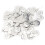 100Pcs DIY Needle Threader Aluminum Wire Loop 3