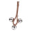 3 Bells Jingle Handbell Shaker Bell Ring Barn 1